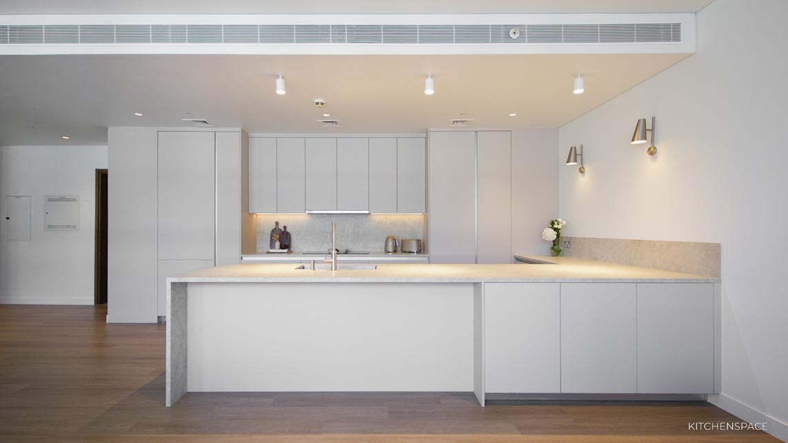 Modern Seamless Open-Plan Kitchen Design